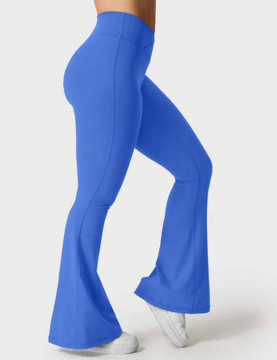 KOURTNEY™ | Flared leggings with V-waist