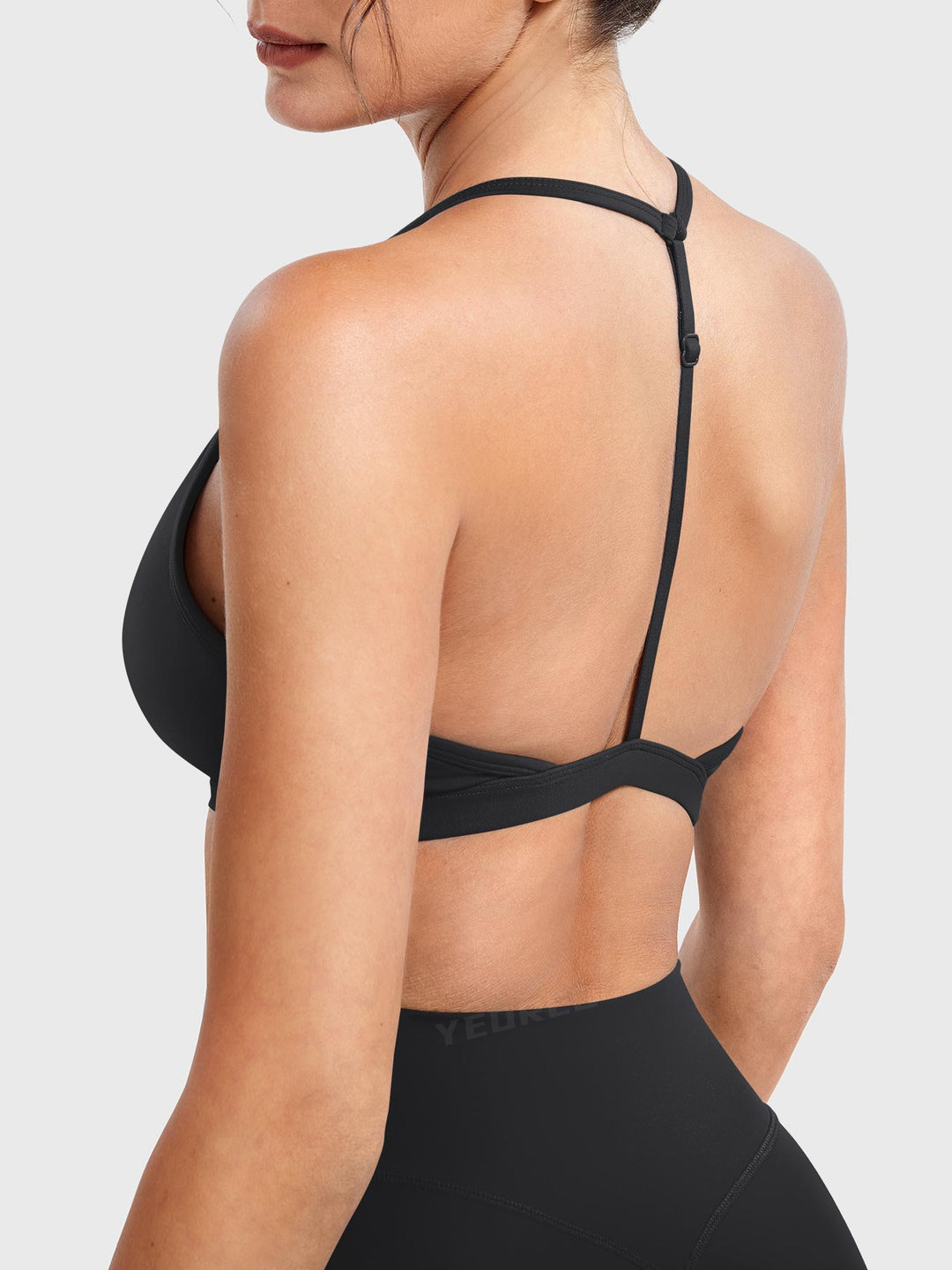 AURELIE™ | Sports Bra with V-neck