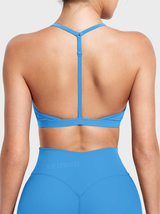 AURELIE™ | Sports Bra with V-neck
