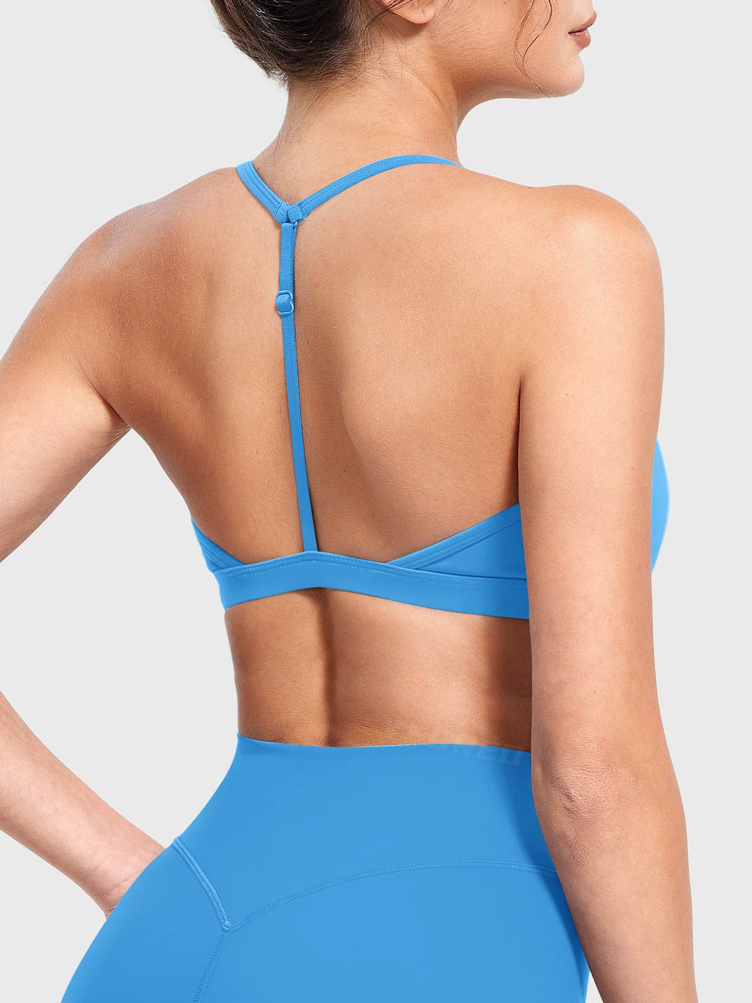 AURELIE™ | Sports Bra with V-neck