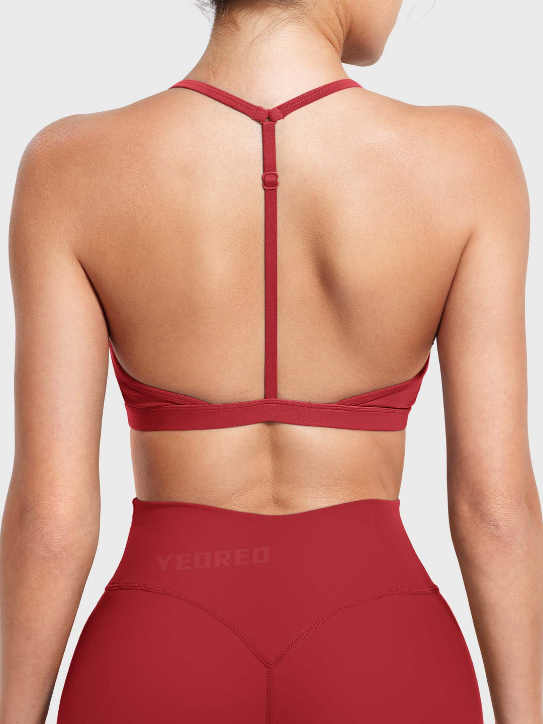 AURELIE™ | Sports Bra with V-neck