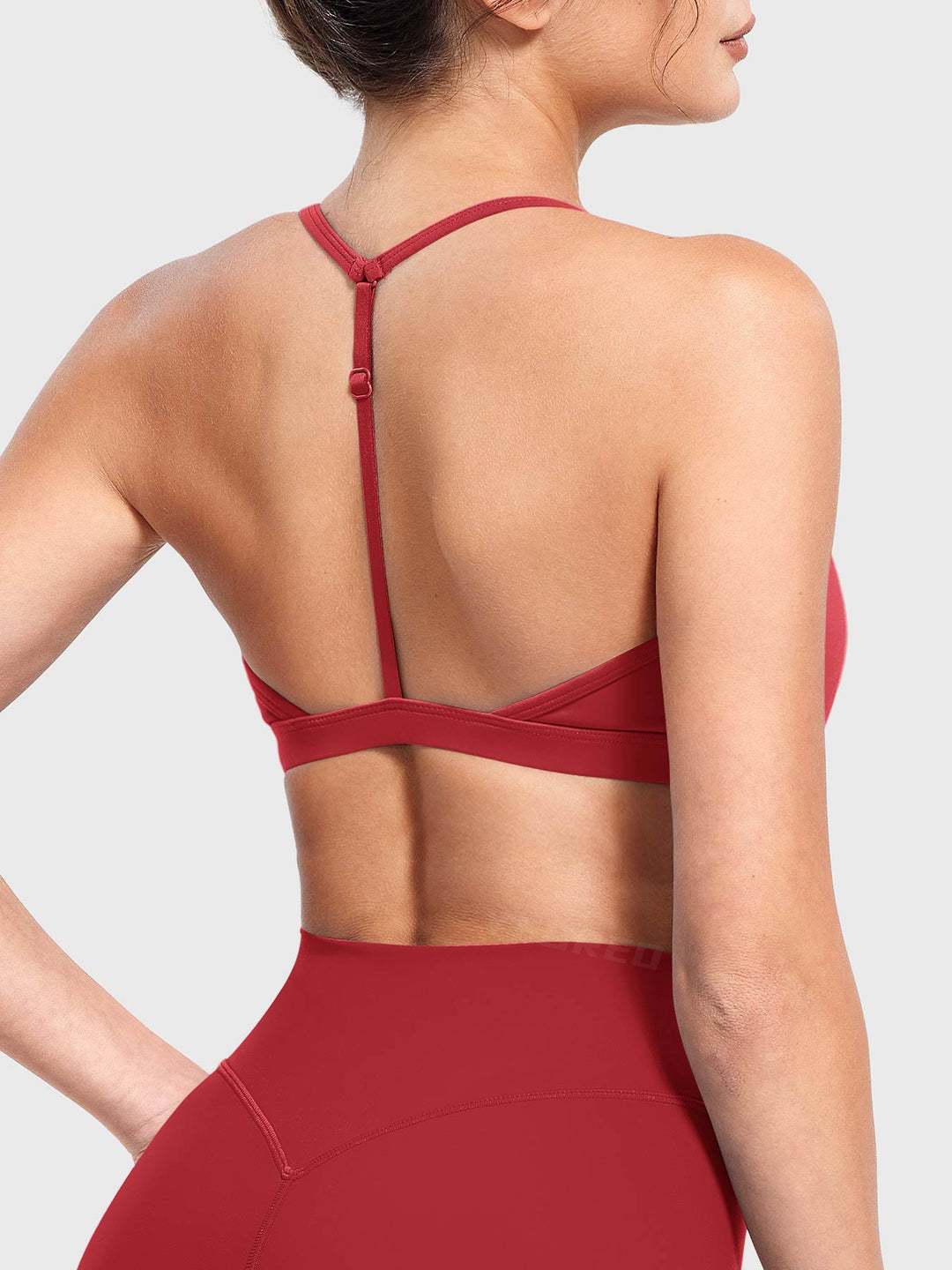 AURELIE™ | Sports Bra with V-neck