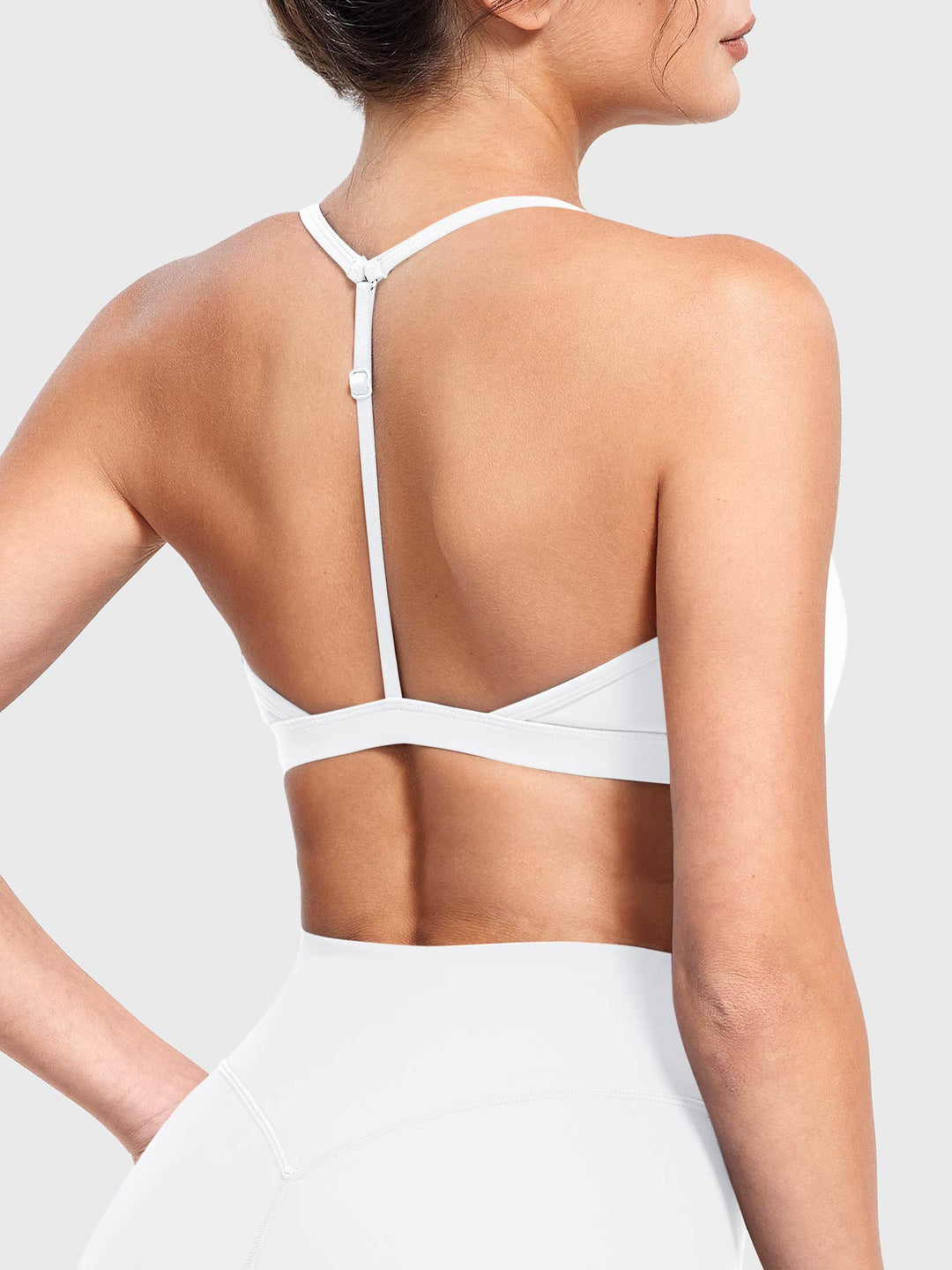 AURELIE™ | Sports Bra with V-neck