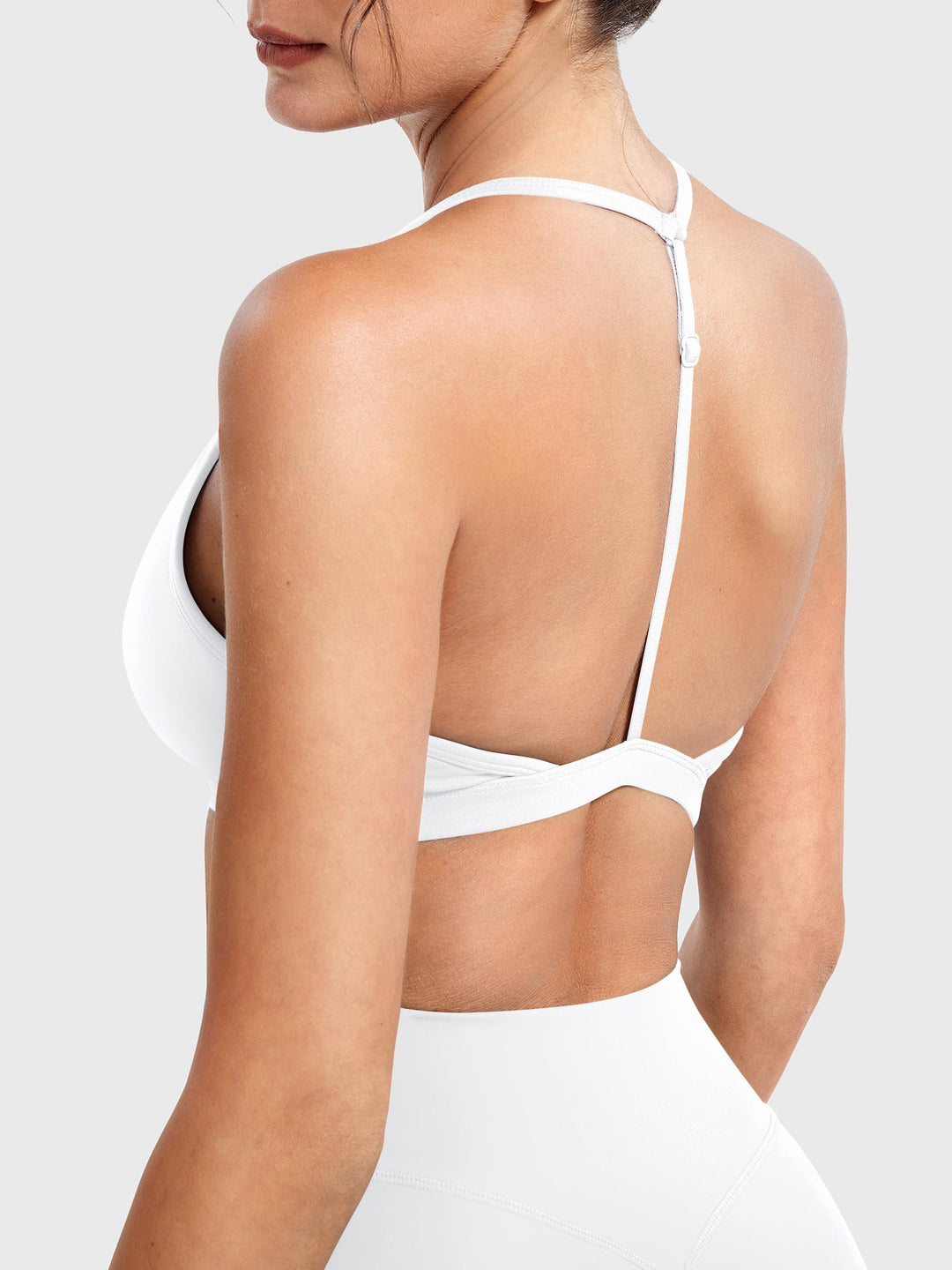 AURELIE™ | Sports Bra with V-neck
