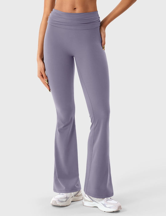 SEVIL™ | Leggings with turned-up waistband