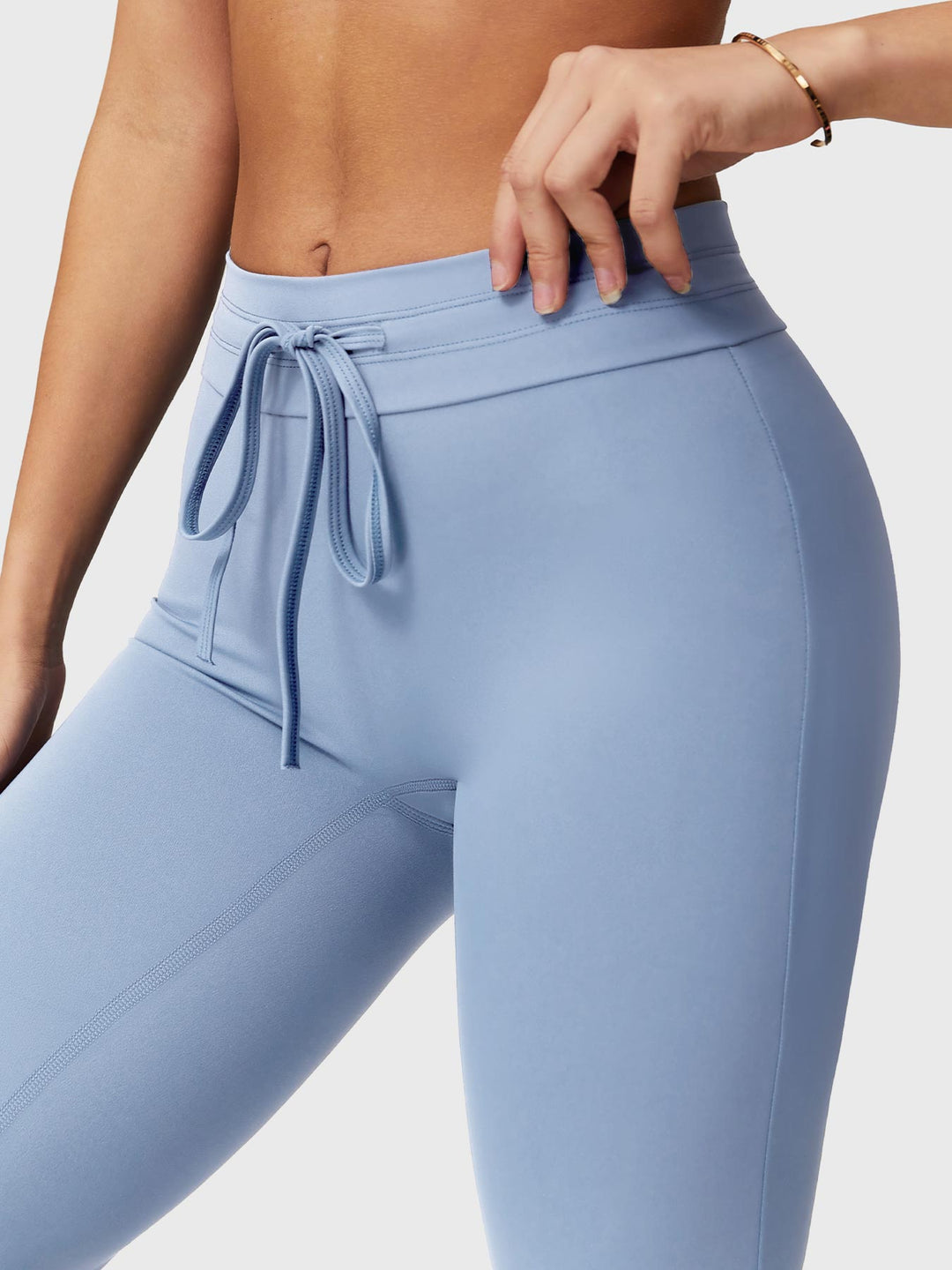 LELI ™ | Leggings with drawstring and flared leg