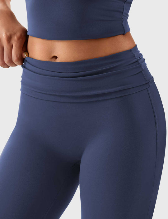 SEVIL™ | Leggings with turned-up waistband