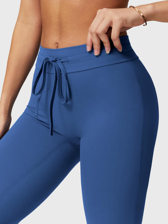LELI ™ | Leggings with drawstring and flared leg