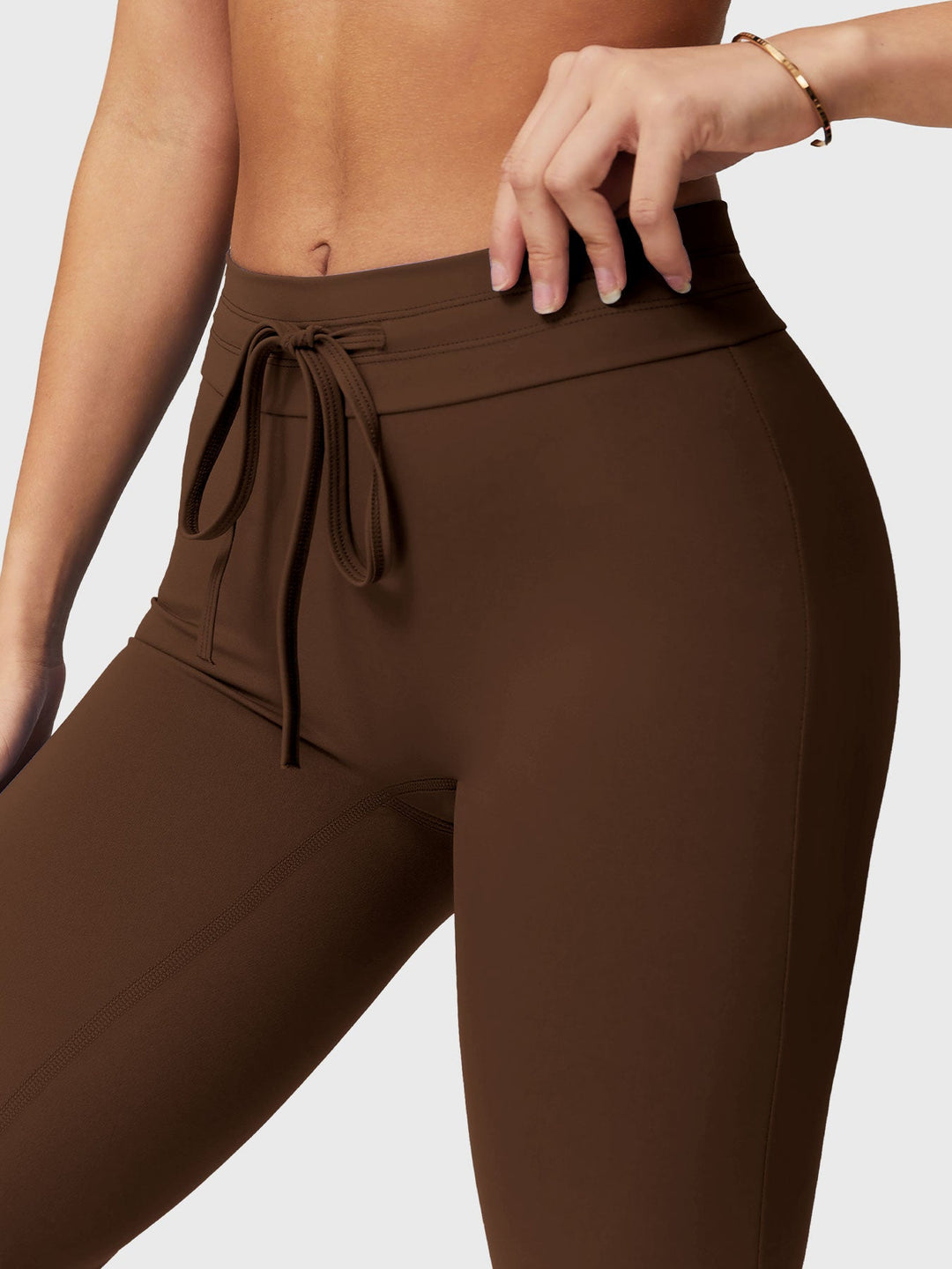 LELI ™ | Leggings with drawstring and flared leg